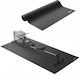 Vevor Gym Exercise Equipment Floor Mat Black 91.5x182cm