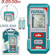 Total Laser Distance Meter TMT55016 with Range up to 50m