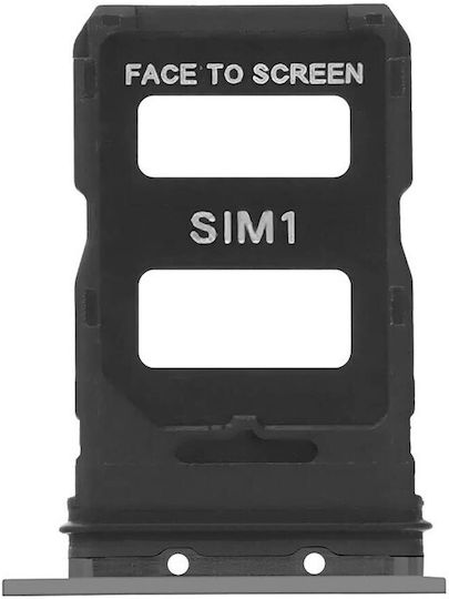 Clappio Sim Card Tray Xiaomi 13 Pro Nano Sim Slot White