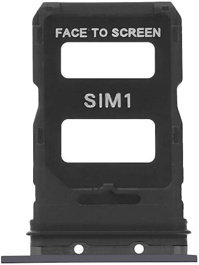 Clappio SIM/SD-Kartenhalter Xiaomi 13 Pro Nano SIM Slot Schwarz