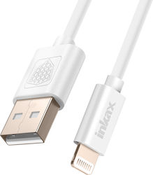 Inkax Usb To Lightning Cable Fast Charging Synchronization White