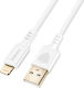 Inkax Iphone Usb To Lightning Fast Charge Cable White