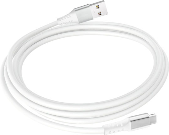 Linq USB to USB Type-C 36W Fast Charge Cable Length 1.2m White