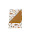 Baby Star Blanket Nursery Swaddling Blankets Waffle Brown 75x100cm