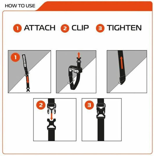 Curea Atlas B-clip 17mm X 2.0m Lichen Pereche Ox317 Oxford