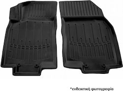 Auto Fußmatten Gummi Erhöhte Seiten Mit Knöpfen Nissan Leaf Ze0 5d 2010-2017 Race Axion 2 Stück 5014052