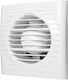Venteurope De perete Ventilator de Baie 125mm Alb