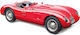 Jaguar Modeling Figure Car Red in Scale 1:18