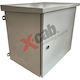Xcab Dulap Metalic Outdoor 19" Montat Pe Perete Rack 9U 600x400 Mm IP-55 Xcab