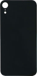 Apple iPhone XR Battery Door Adhesive Large Hole Version Black Logo OEM Apple iPhone XR Battery Door Adhesive Large Hole Version Black Logo OEM