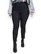 Dama Tesatura Pantaloni Black