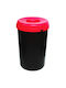 Viomes 316 Waste Bin Recycling Plastic Black-Red 60lt 1pcs