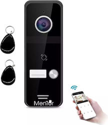 Post Exterior Intercom 1 Family Wireless Wifi Ip65 2mp Full-HD Ir 4 Fire Tag Mentor Sy060