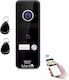 Post Exterior Intercom 1 Family Wireless Wifi Ip65 2mp Full-HD Ir 4 Fire Tag Mentor Sy060