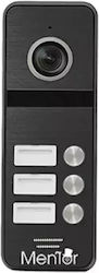 Post Exterior Interfon Video 3 Familii Wireless Wifi Ip65 2mp Full-hd Ir 4 Fire Mentor Sy065
