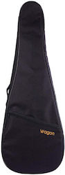 Wagon Case Suitcase Classical Guitar Padded 1/2 Black