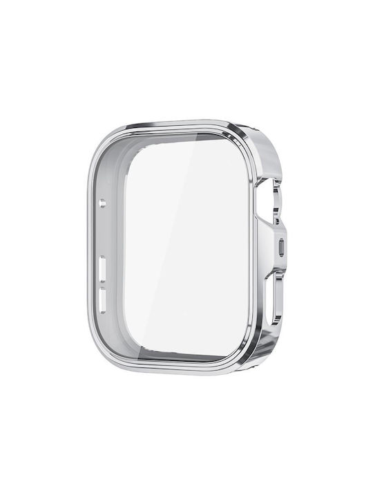 Protective Silicone Case in Silver color for Huawei Watch Fit 4 Pro