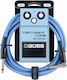 Boss Cable 6.3mm male - 6.3mm male 3m Blue (P69B24)