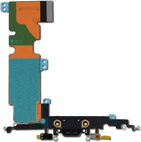 Apple Iphone 8 Flex Cable Charging Connector Black Oem