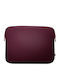Mw Pouch Macbook Pro 14 100% Bumbac Soft Touch Sezoane Burgundy