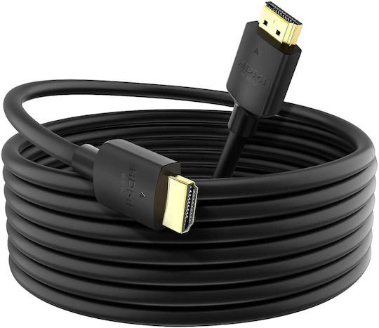 Swissten Hdmi 2.0 Cable 4k 60hz Tvs Gold-plated Connectors 3m Black