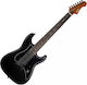 Jet Guitars Ηλεκτρική Κιθάρα ST Style με HH Διάταξη Μαγνητών Μαύρη