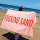Aithrio Beach Towel Orange 180x100cm.