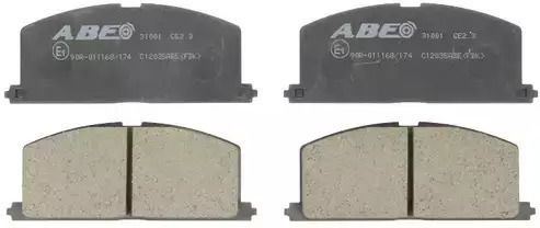 Brake Pads Toyota Corolla E10 Abe C12035abe