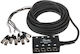 Sssnake Mc 8 Multicore Mk Ii XLR-Kabel Schwarz
