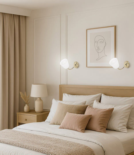 Active Jet Lamp Wall with Socket E27 Gold