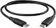 Cygnett Usb-c To Usb-c Charge Transfer 3a 60w Essentials 1m Black
