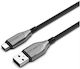 Cygnett Usb-c To Usb-a Serial Armoured Charge 60w Sync 480 Mbps 2m Black