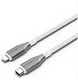 Cygnett Cable Lightning To Usb-c 30w Series Armoured Charge Synchronization 2m White