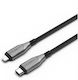 Cygnett Cable Lightning To Usb-c 30w Series Armoured Charge Synchronization 1m Black