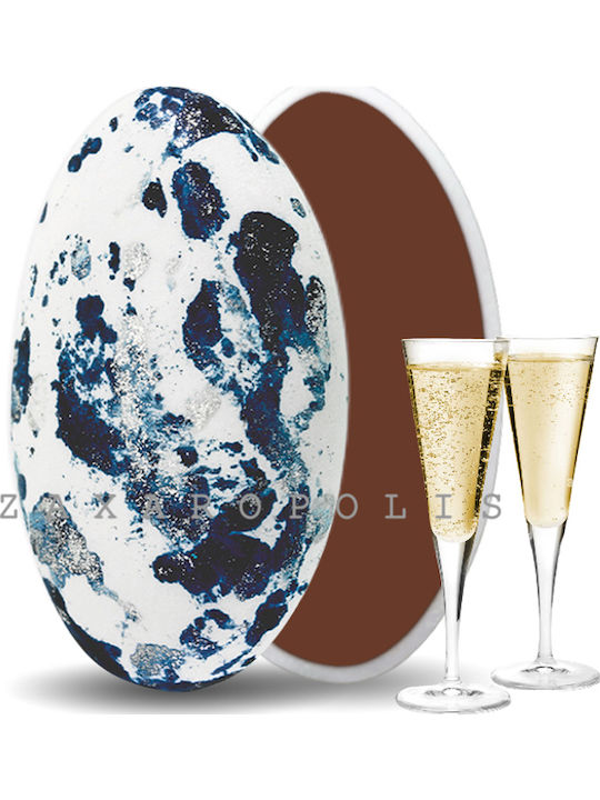 Zaxaropolis Choco Splash Champagne Flavoured Navy Blue 1000gr