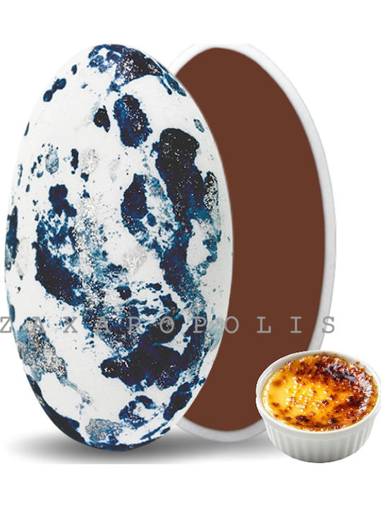 Zaxaropolis Κουφέτα Choco Splash în Formă Clasic cu Aromă de Creme Brulee Albastru marin 1000gr
