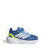 Runfalcon 5 RUNFALCON 5 EL I Kids Sports Shoes Running with Hoop & Loop Closure Blue