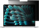 Mw Privacy Film Macbook Air 13” Washable Transparent Black