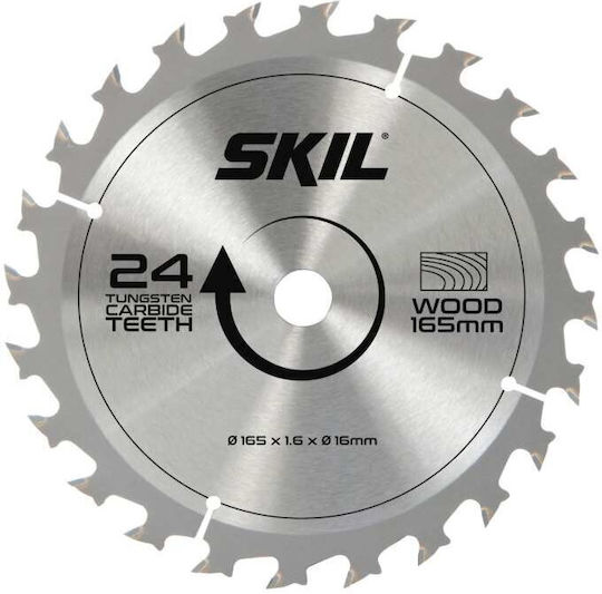 Skil Disc de tăiere Lemn cu 24 Dinti 165mm