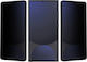 Eiger 2.5D Premium Tempered Glass for Galaxy S25 Ultra Privacy Transparent Black