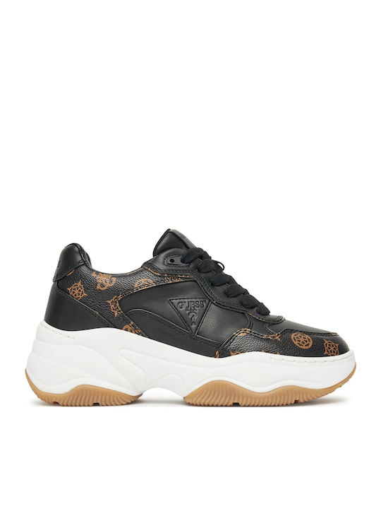 Guess Γυναικεία Sneakers Μαύρα