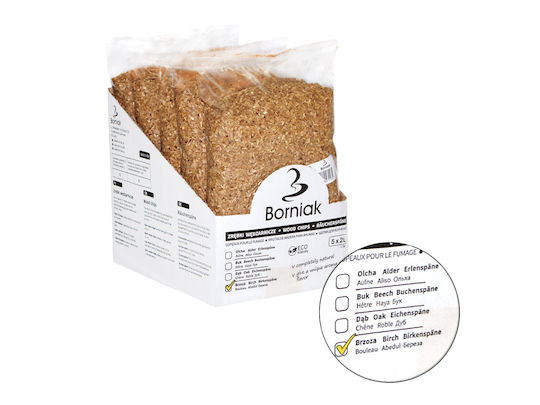 BBQ Smoking Chips Borniak Birch 2lt 1pcs
