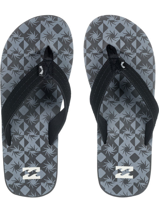 Billabong All Day Theme Men's Flip Flops Black