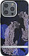Richmond & Finch Case Iphone 13 Pro Cheetahs Antibacterial Coating Dark Blue