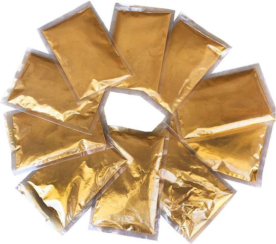 Σακουλάκια Holi Powder 40 Γρ Χρυσή Πούδρα Σετ 10 Τεμ