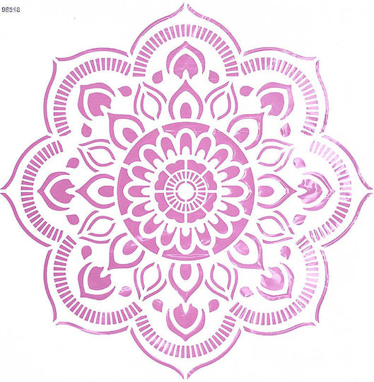 Șablon Decorare Perete Marmorino Tools Stencil Art 98518