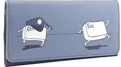 Pera Καπνοθηκη Tobacco Pouch Ctrl Esc Grey Black Γκρι Mαυρο Pera Καπνοθηκη Tobacco Pouch Ctrl Esc Grey Black Γκρι Mαυρο