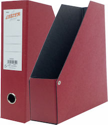 Θήκη Περιοδικών Leizer Μπορντώ 8x34x28cm Θήκη Περιοδικών Leizer Μπορντώ 8x34x28cm
