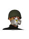 Μάσκα Πυρηνικού Πολέμου Nuclear Mask Latex Halloween 24600