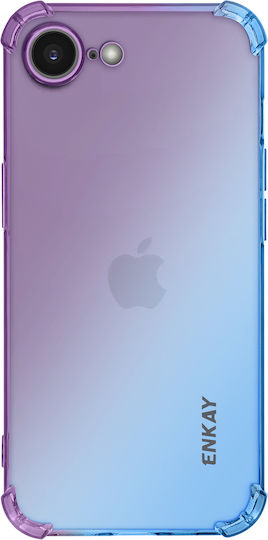 Enkay Silicone Case Iphone 16e Gradient Blue